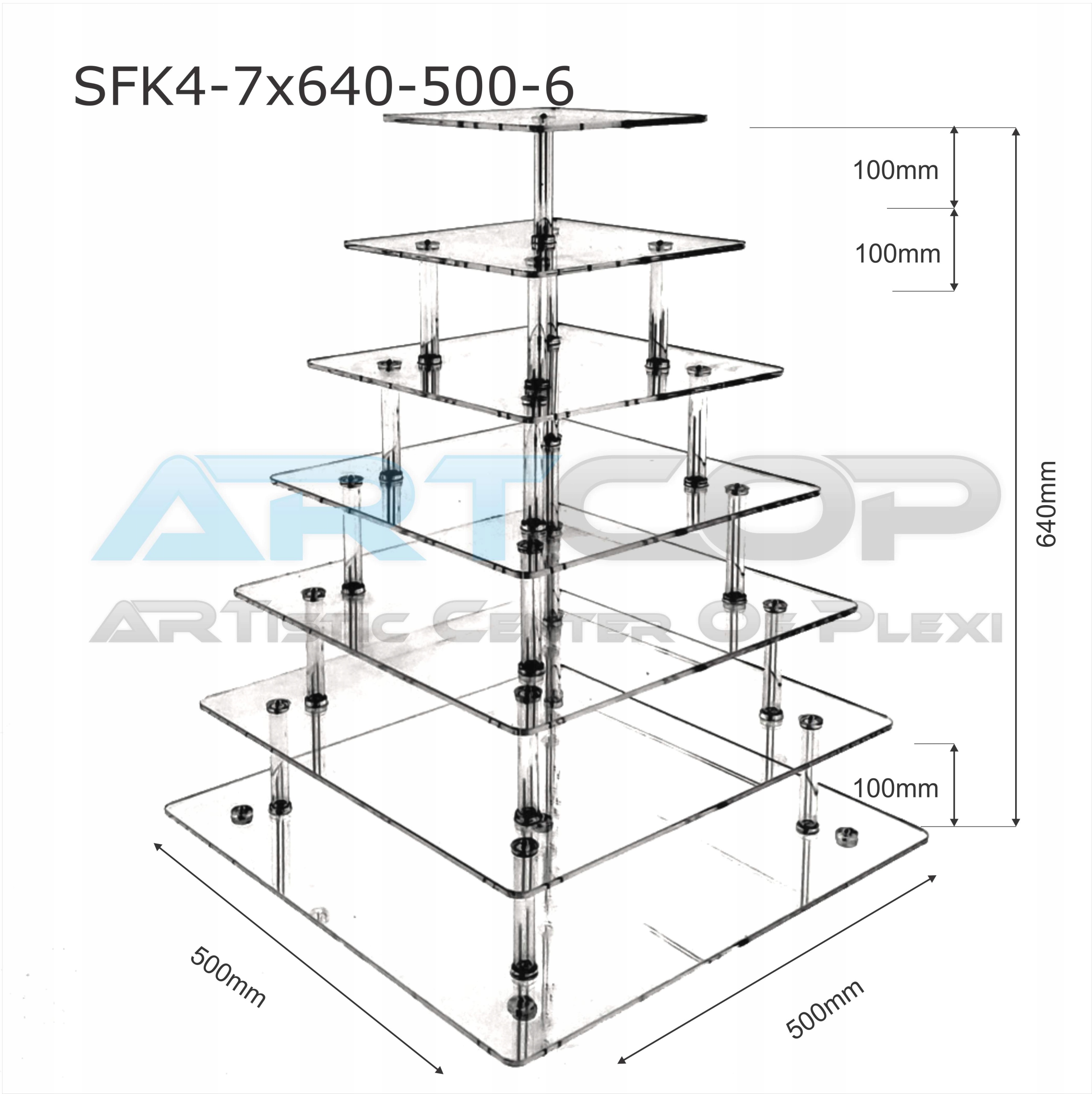 Patera na BABECZKI, CIASTKA, TORT, MUFFINY z plexI Marka Artcop