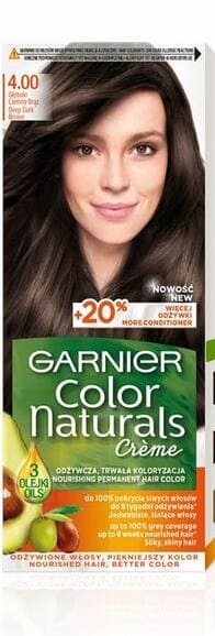 

Garnier Color Naturals farba 4.0 Głęboki Ciemny Br