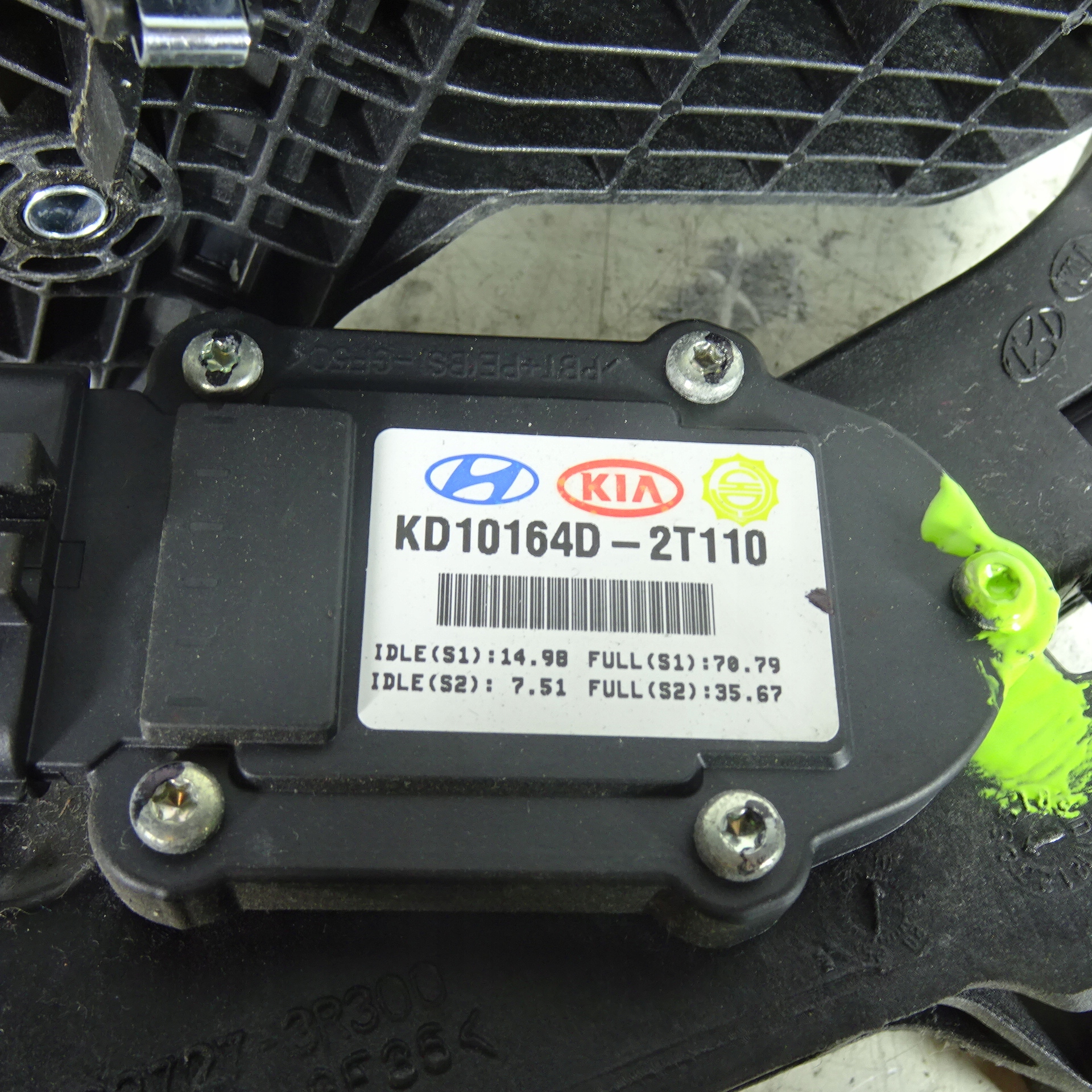 KIA OPTIMA III 2.0HYBRID accelerator pedal KD10164D-2T110