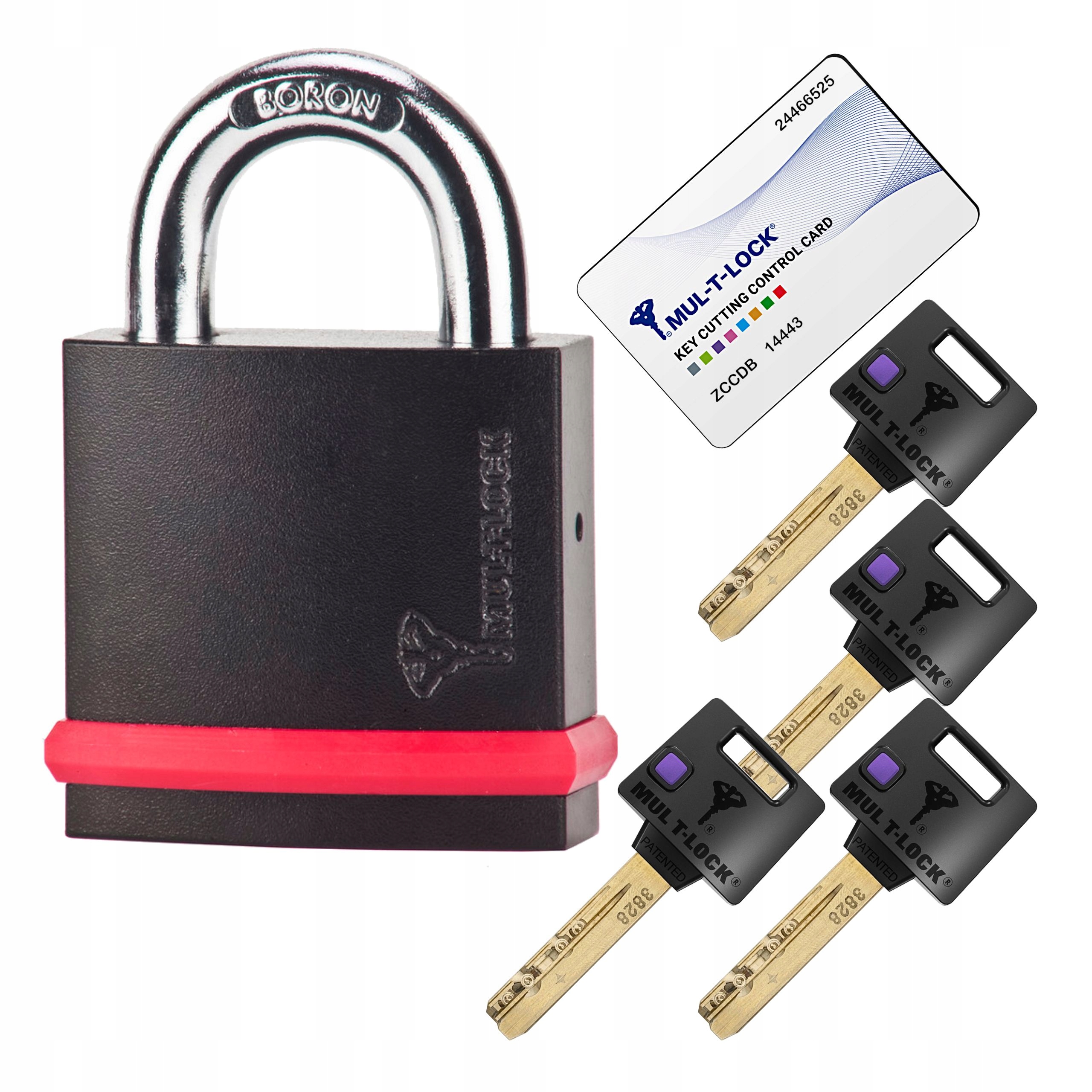 visiaci zámok Mul-T-Lock MTL400 NE14L proti vlámaniu, 6. trieda ochrany