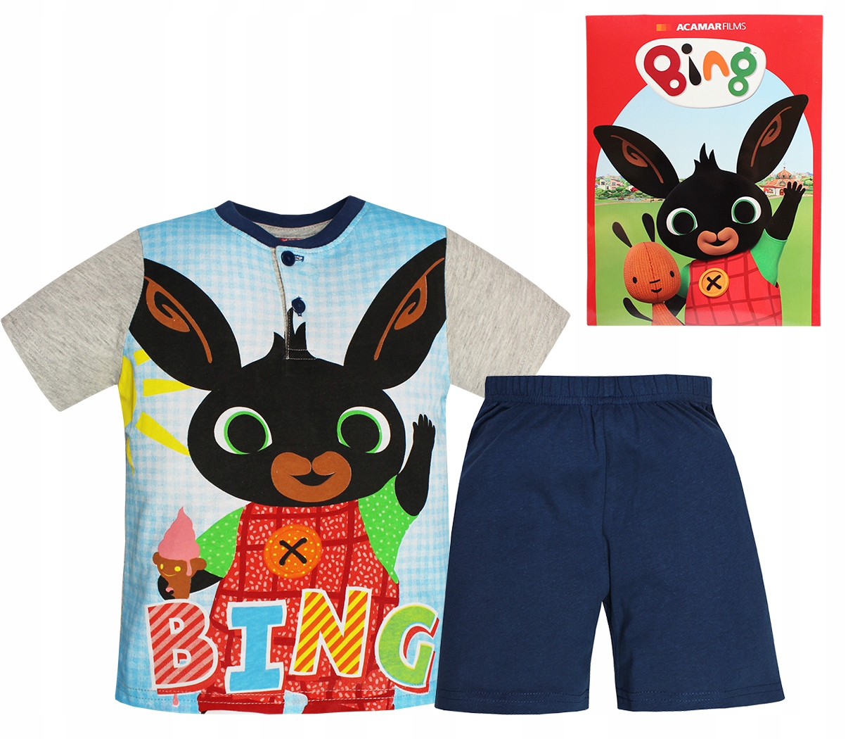 

Bing Królik Piżama Dla Dziecka Krótki Rękaw 98