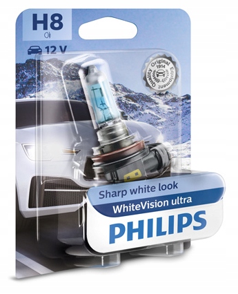 

Philips H8 35W 12360WVUB1 Whitevision Ultra