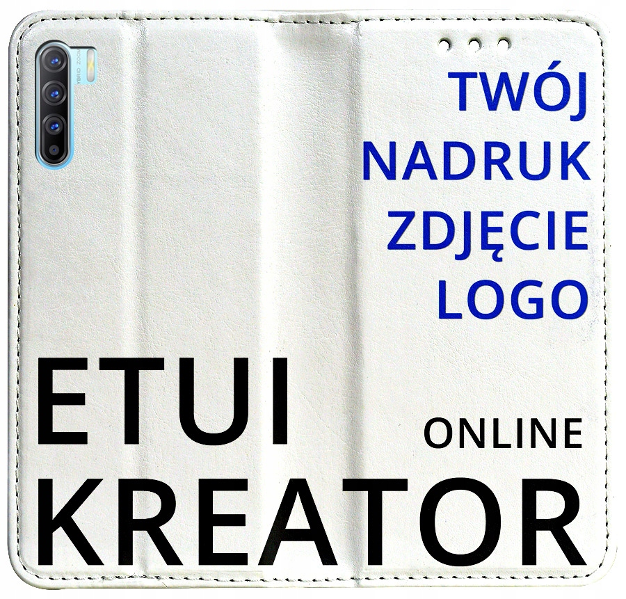 

Etui Portfel Kreator Nadruk Do Oppo Reno 3