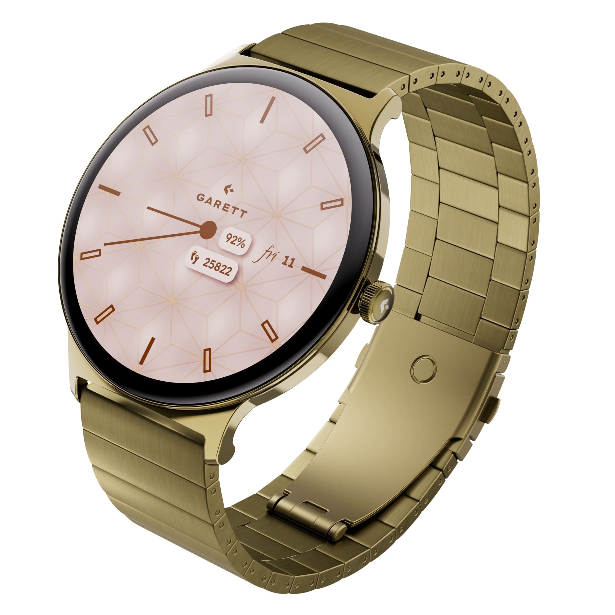 Garett Smartwatch Verona 2 zlatá Solid steel VERONA_2_SOLID_GLD