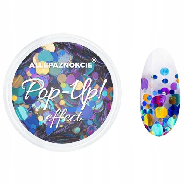 

Ozdoba Kółka Do Paznokci Pop-Up! Effect Nr 09