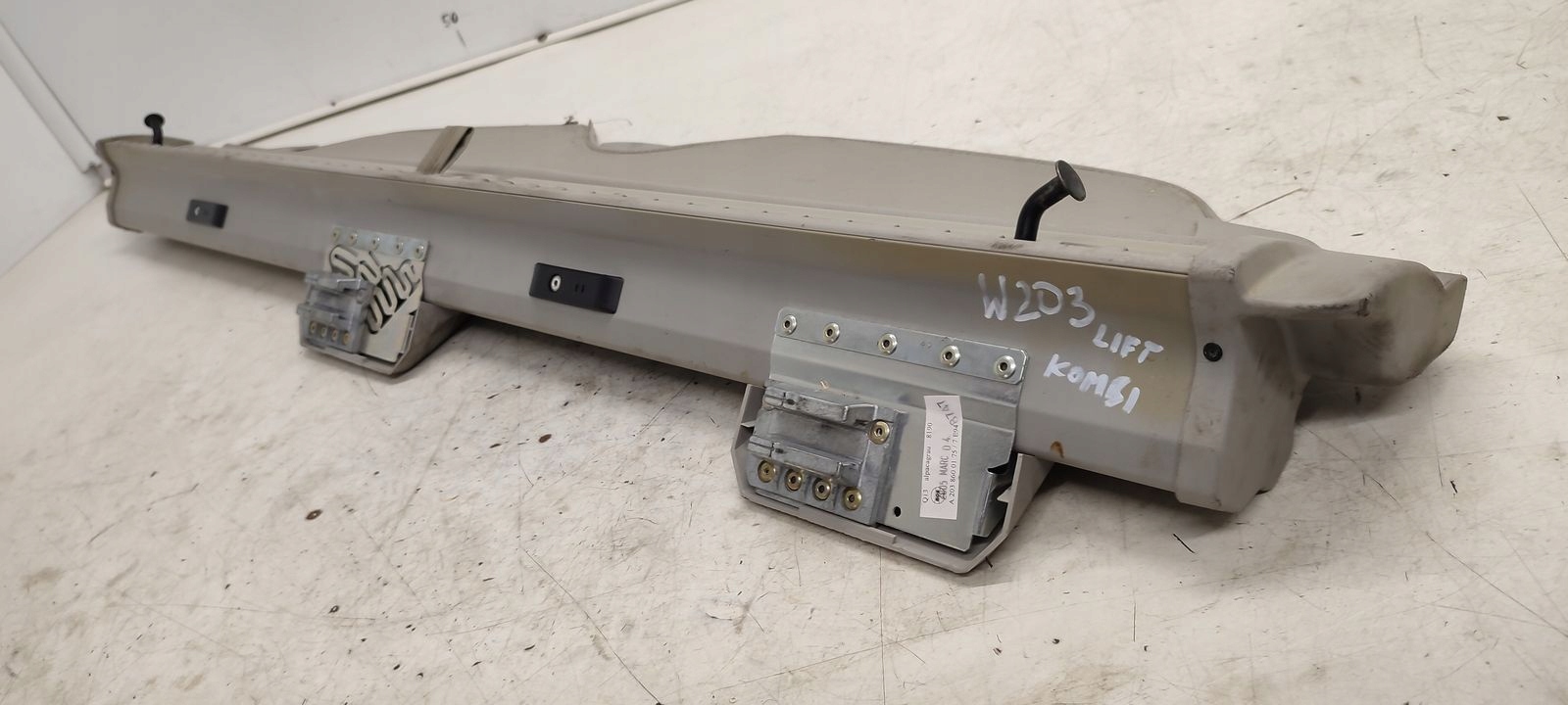 blinds boot Mercedes W203 LIFT 2,2 CDI