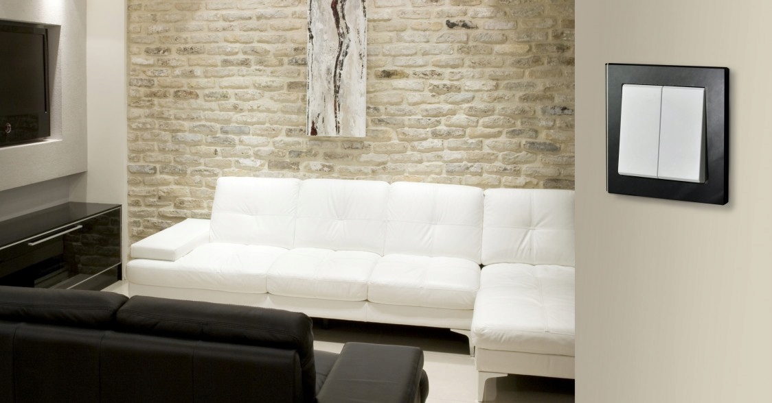 OSPEL SONATA Łącznik podwójny czarny ŁP-2R/m/33 Liczba klawiszy Podwójny