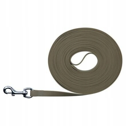 Levně Easy Life trekové vodítko Pvc 15,00 m/17 mm, taupe-šedé