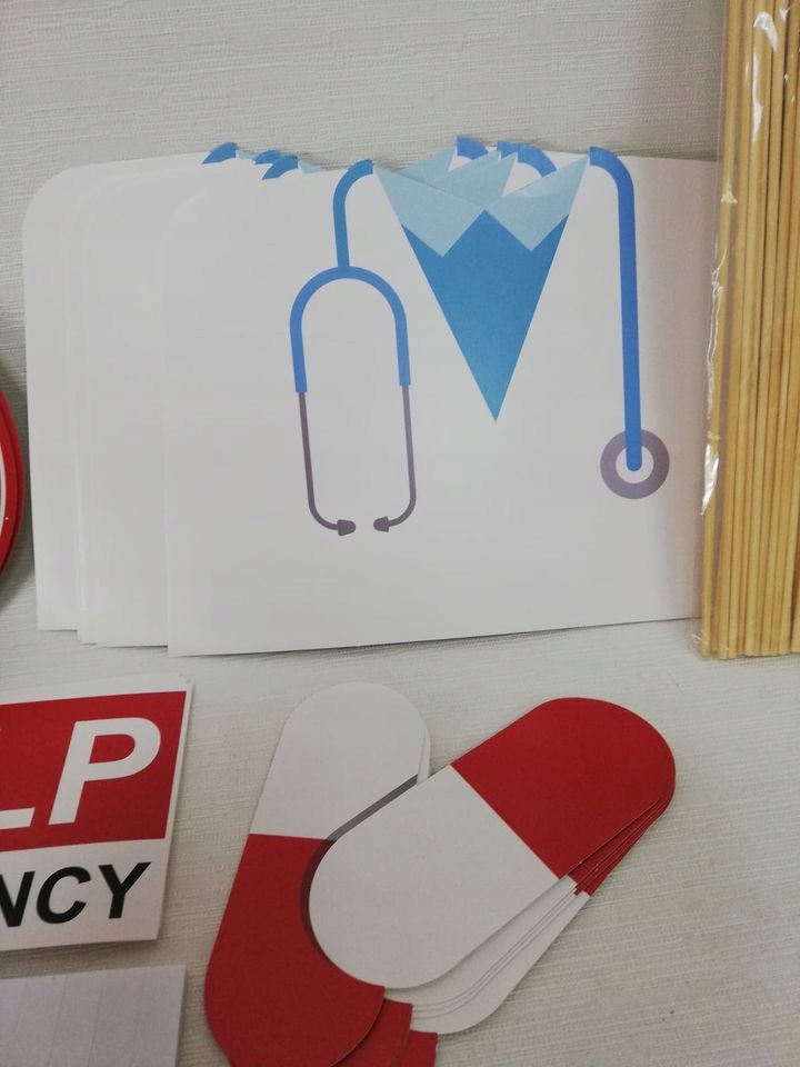 Zestaw Party do fotobudki LEKARZ Płeć mężczyzna