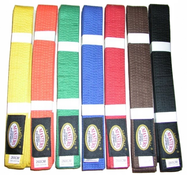 (P) Pasy do sportów walki MASTERS niebieski - -