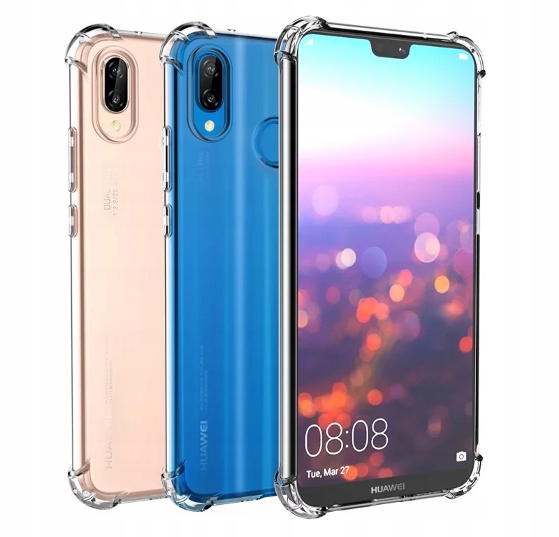 ETUI PANCERNE SHOCKPROOF DO HUAWEI P20 LITE +SZKŁO Dedykowany model P20 LITE
