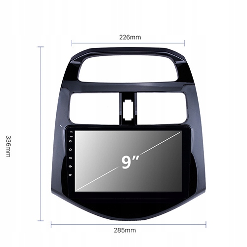 RADIO NAWIGACJA GPS CHEVROLET SPARK 09-15 ANDROID Marka inna