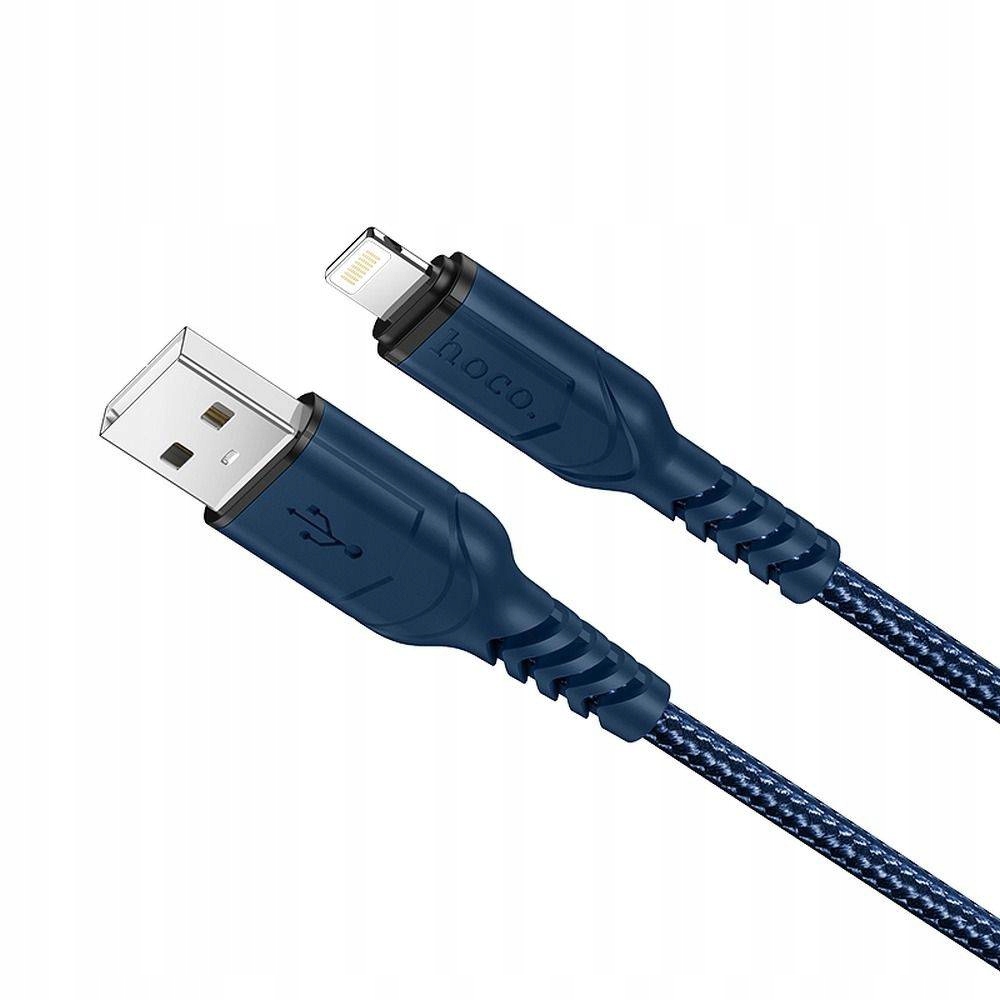 Hoco Kabel Usb Do Iphone do Lightning 8-Pin 2,4A Victory X59 1 M Niebieski
