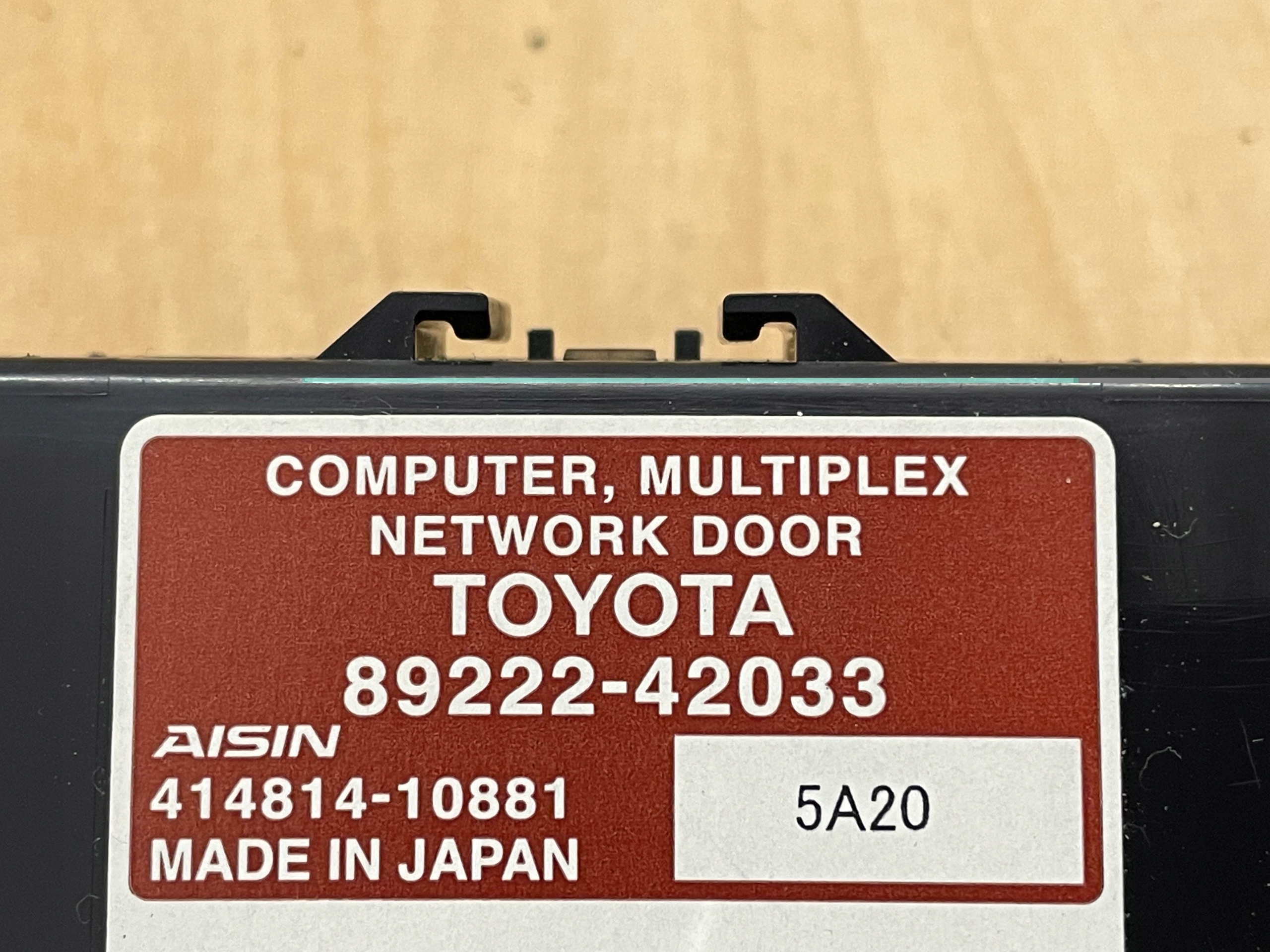 Toyota Rav4 IV 2013 komputer sterownik klapy tył 8922242033 za 320 zł