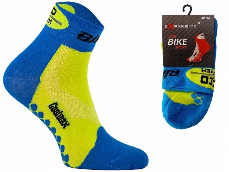 

Skarpety na Rower Termoaktywne 85% Coolmax n35-38