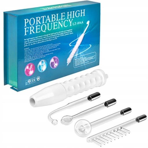 DERMA WAND DARSONVAL 4 ELEKTRODY NAJSILNIEJSZY PRO