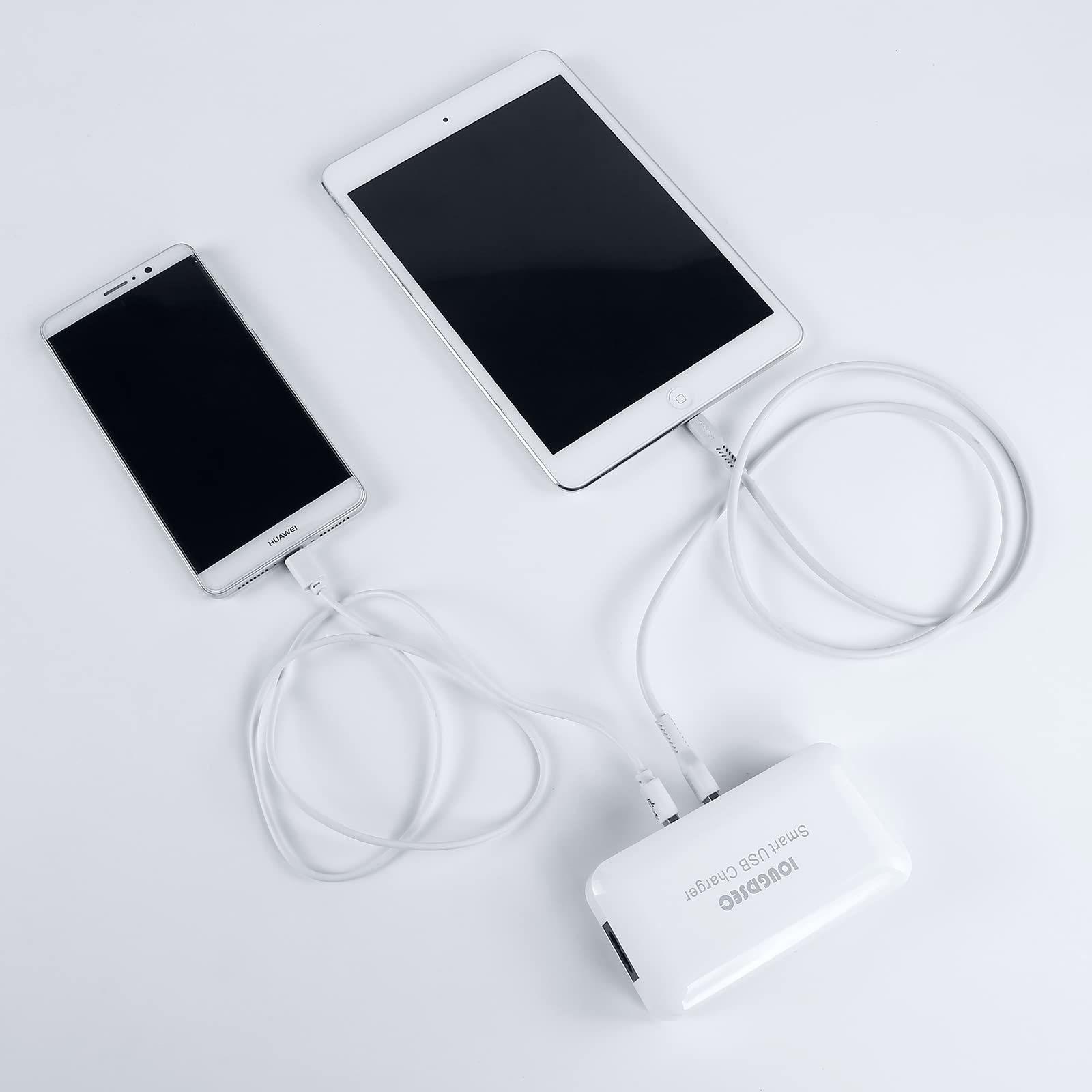 IOUGDSEC Stacja Ładowania 70W 4 Porty PD20W QC3.0 Do iPhone iPad Android — miniatura 6