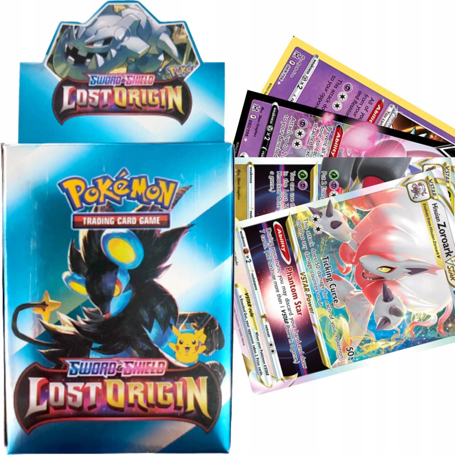 

Pokemon Lost Origin Karty Kolekcjonerskie 25 Sztuk