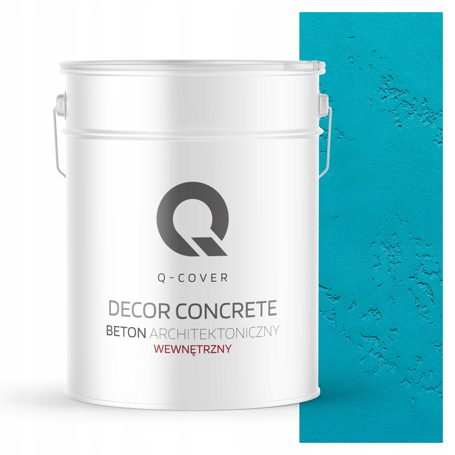 Architektonický Betón Vnútorný 10 m2 15 kg Tyrkysový Tmavý H1321 Ozdobný