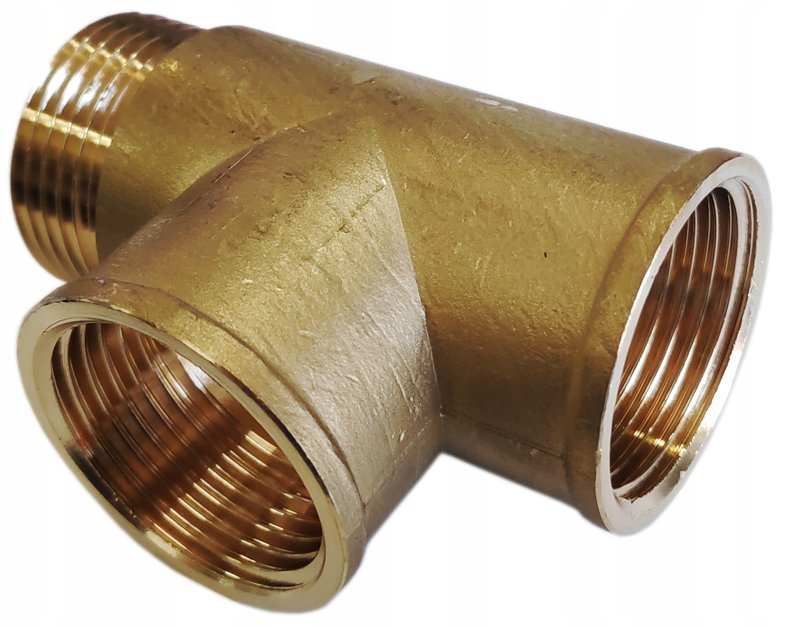 TRÓJNIK MOSIĘŻNY 1" GW/GW/GZ SZEROKI RANT