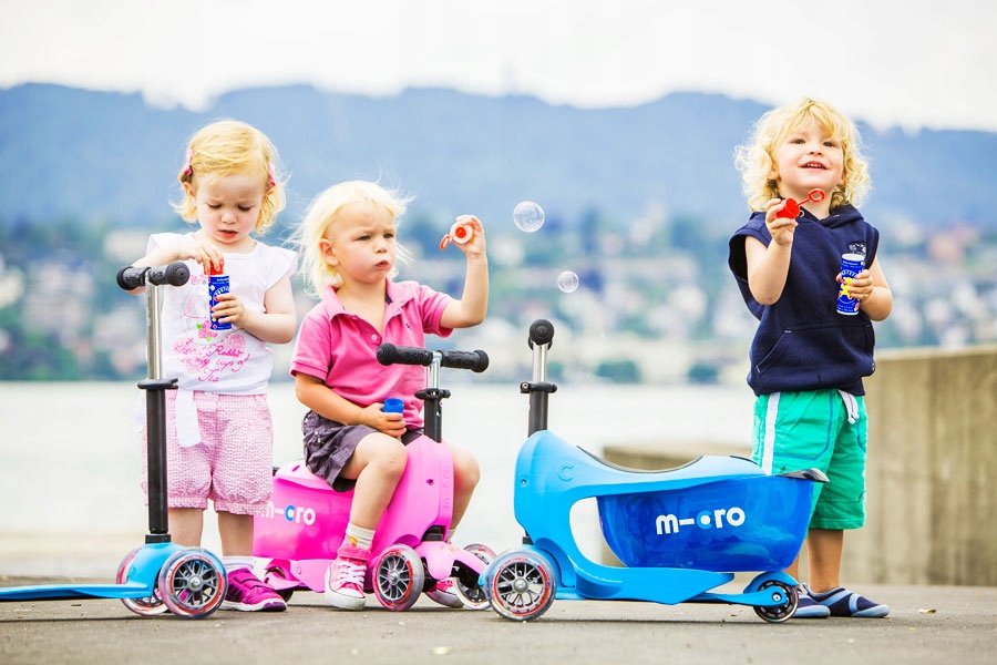 MICRO JEŹDZIK I HULAJNOGA MINI2GO DELUXE + MMD033 Średnica kół 120 mm