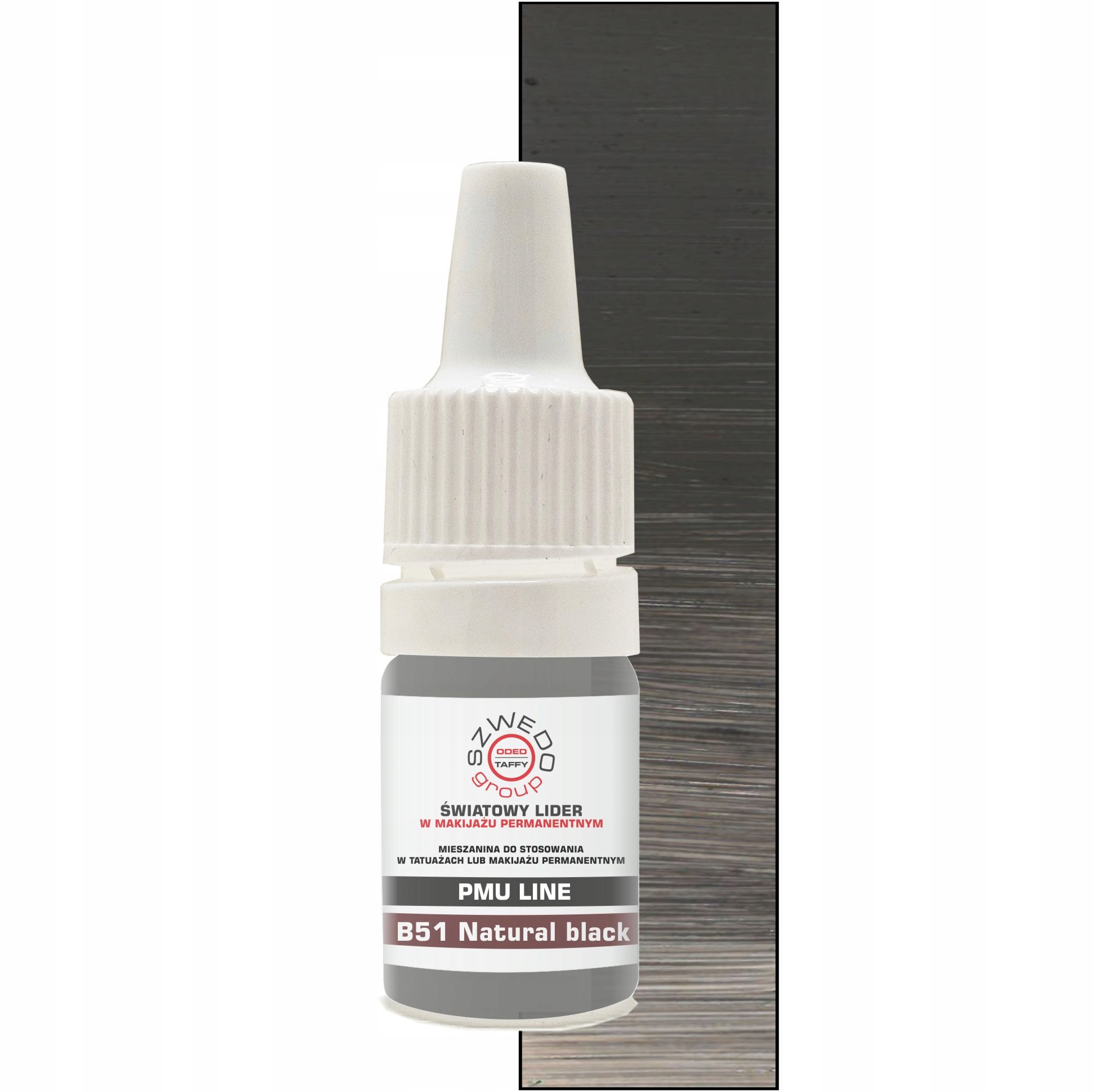 B51 Natural Black – pigment pro permanentní líčení obočí Pmu Line