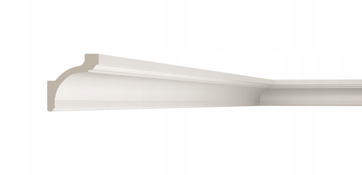 Led stropní lišta Neproniká 9 Cm, nehořlavá, dekorativní římsová lišta 2 m