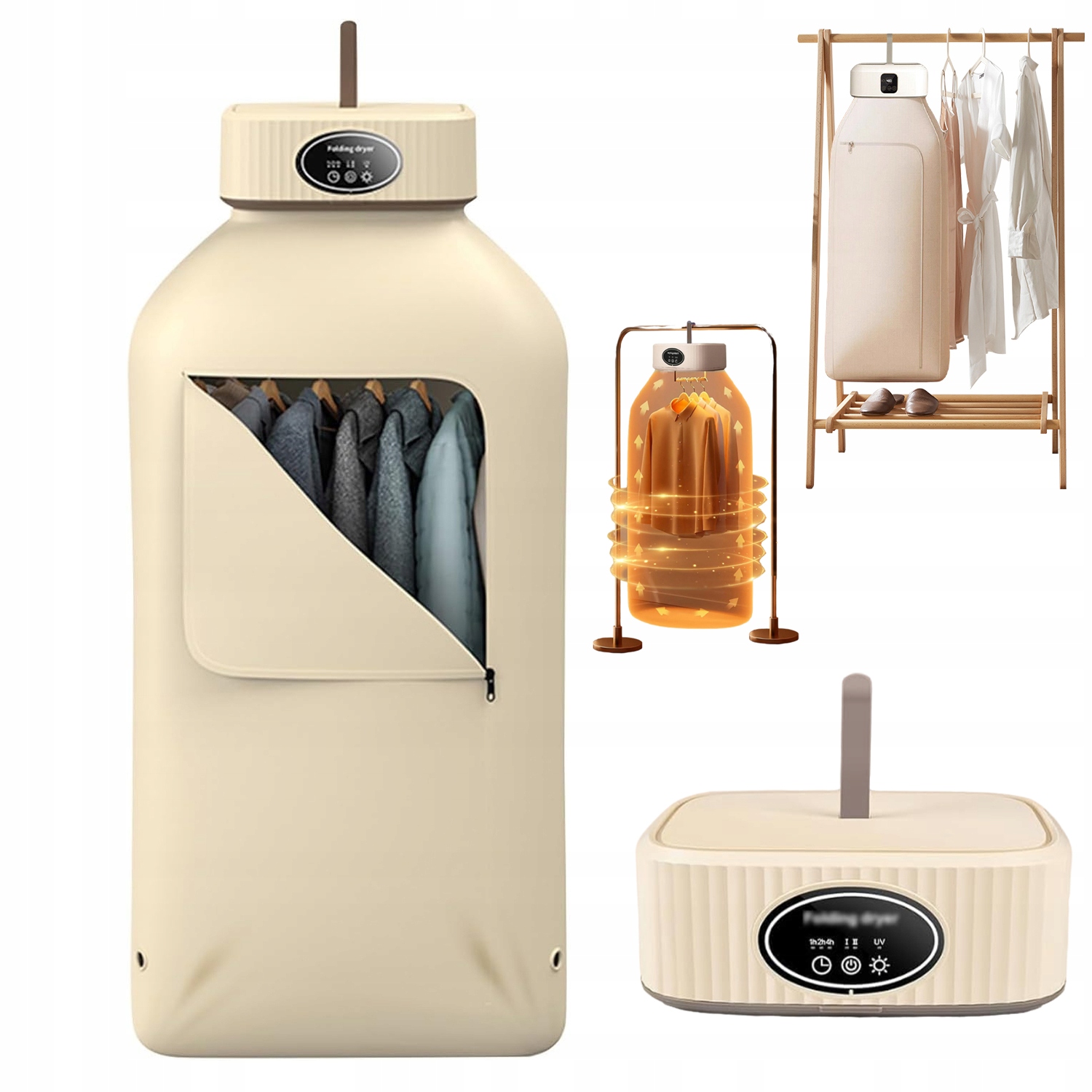 Levně Sušák S 2 Rychlostmi Časovače 1-4H 600W