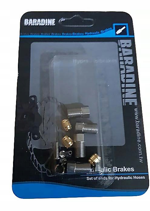 Końcówki Przewodu Hydraulicznego Baradine HP-S-04 Shimano BH90