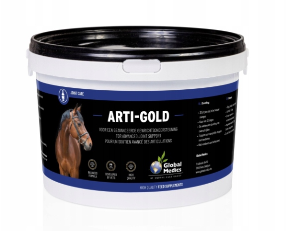 Global Medics Arti-gold zaawansowane wsparcie stawów dla koni horse 1kg