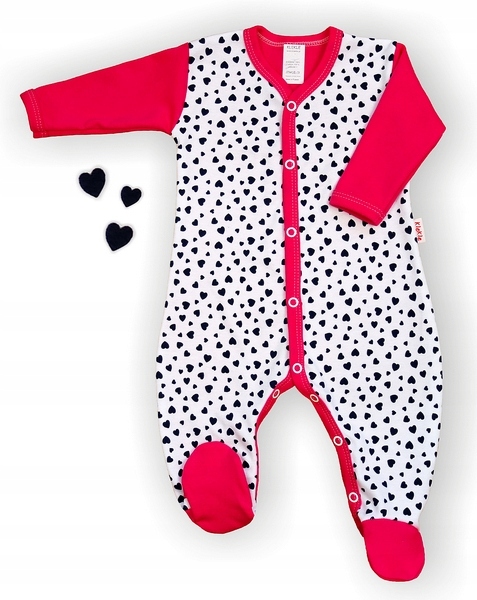 PAJAC rozpinany 3PAK Bawełna 100% r 56 KLEKLE Płeć chłopcy dziewczynki