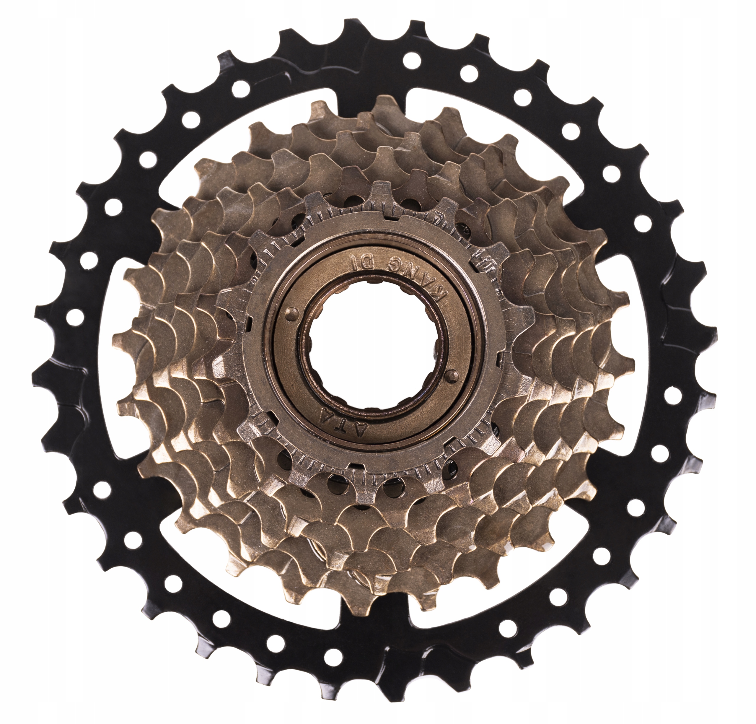 ZESTAW WOLNOBIEG ATA 7-rzędowy 14-32T RANGE + ŁAŃCUCH PYC KOMPLET Kod producenta W7-1432T-B-MR