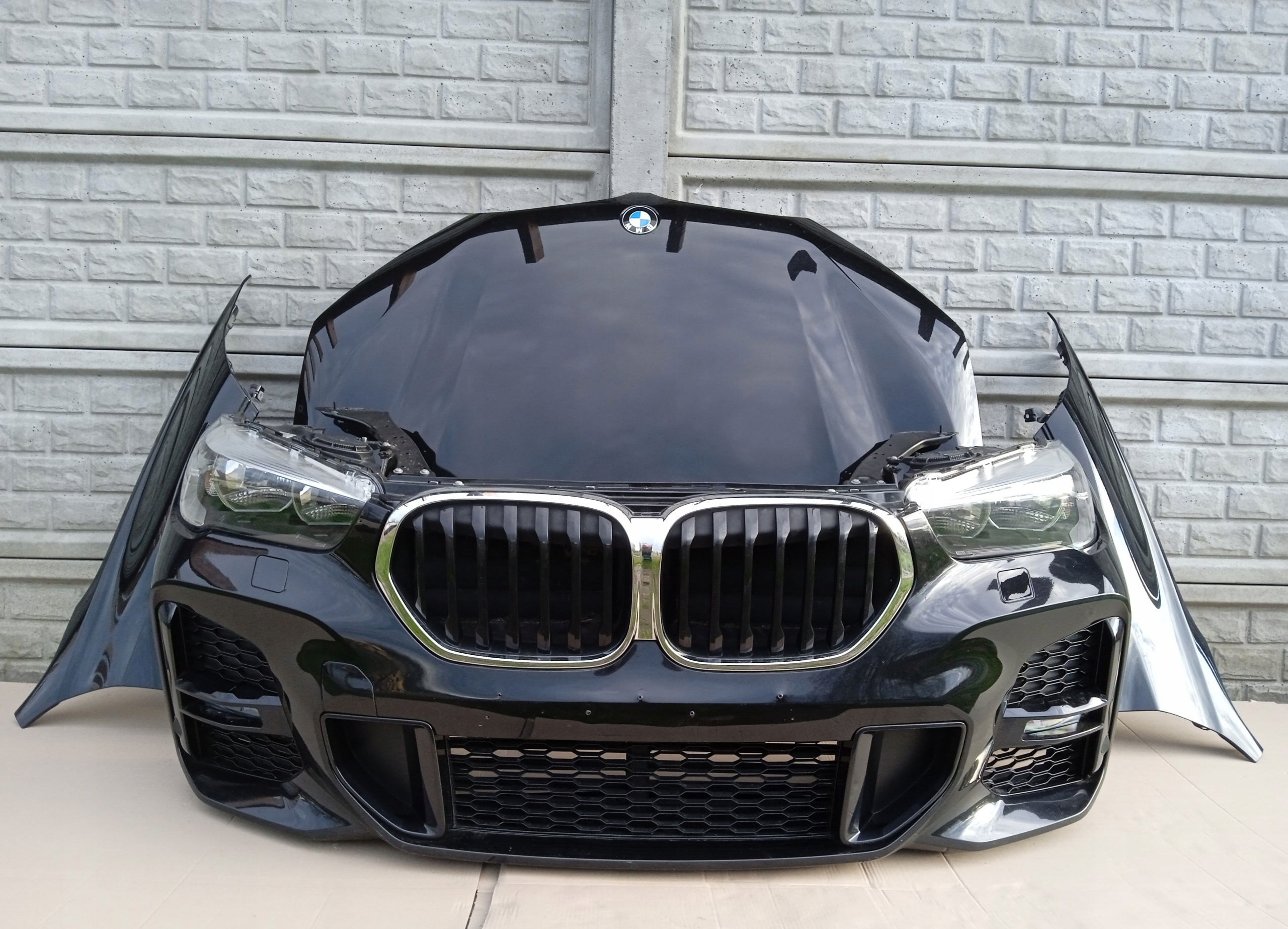 BMW X1 F48 LCI MPAKIET M PAKIET MASKA BŁOTNIKI ZDERZAK LAMPY PAS