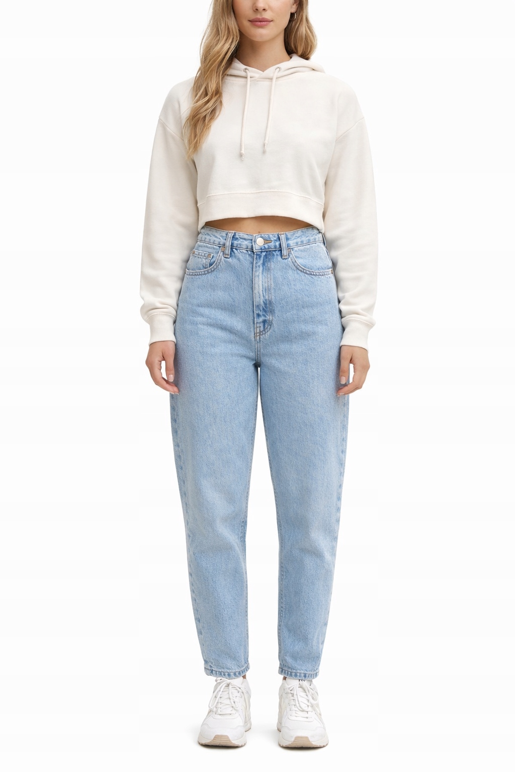 Tommy Jeans Džíny Mom Jeans Vysoký Pas Modré 29/30 I4C