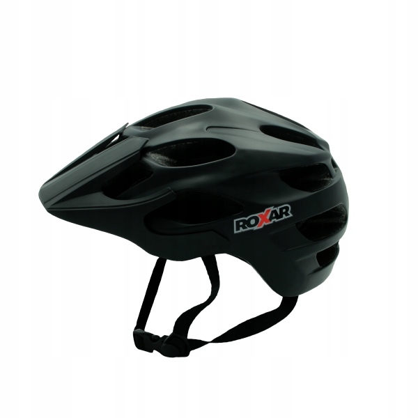 Kask rowerowy Mtb Roxar Czarny M (54-57cm) Czarny Matowy