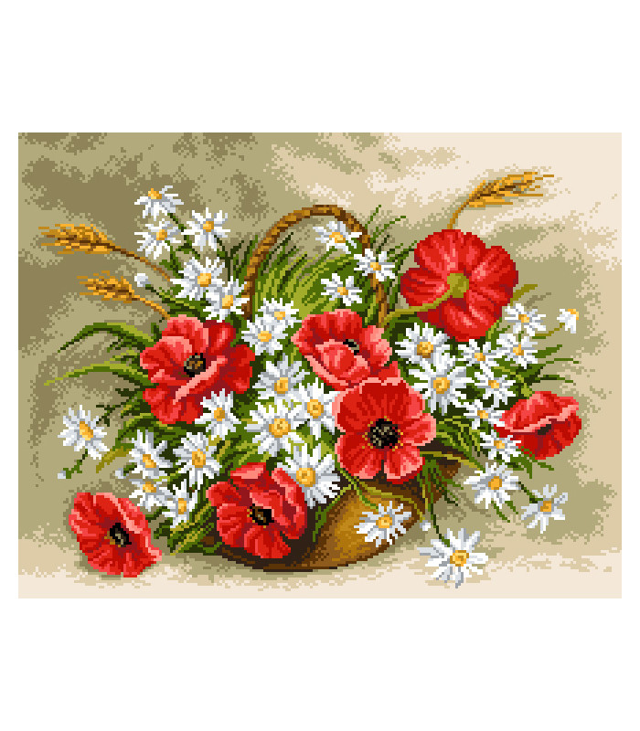 Sada Ariadna kanva mulina vyšívací jehla 53x39 9009