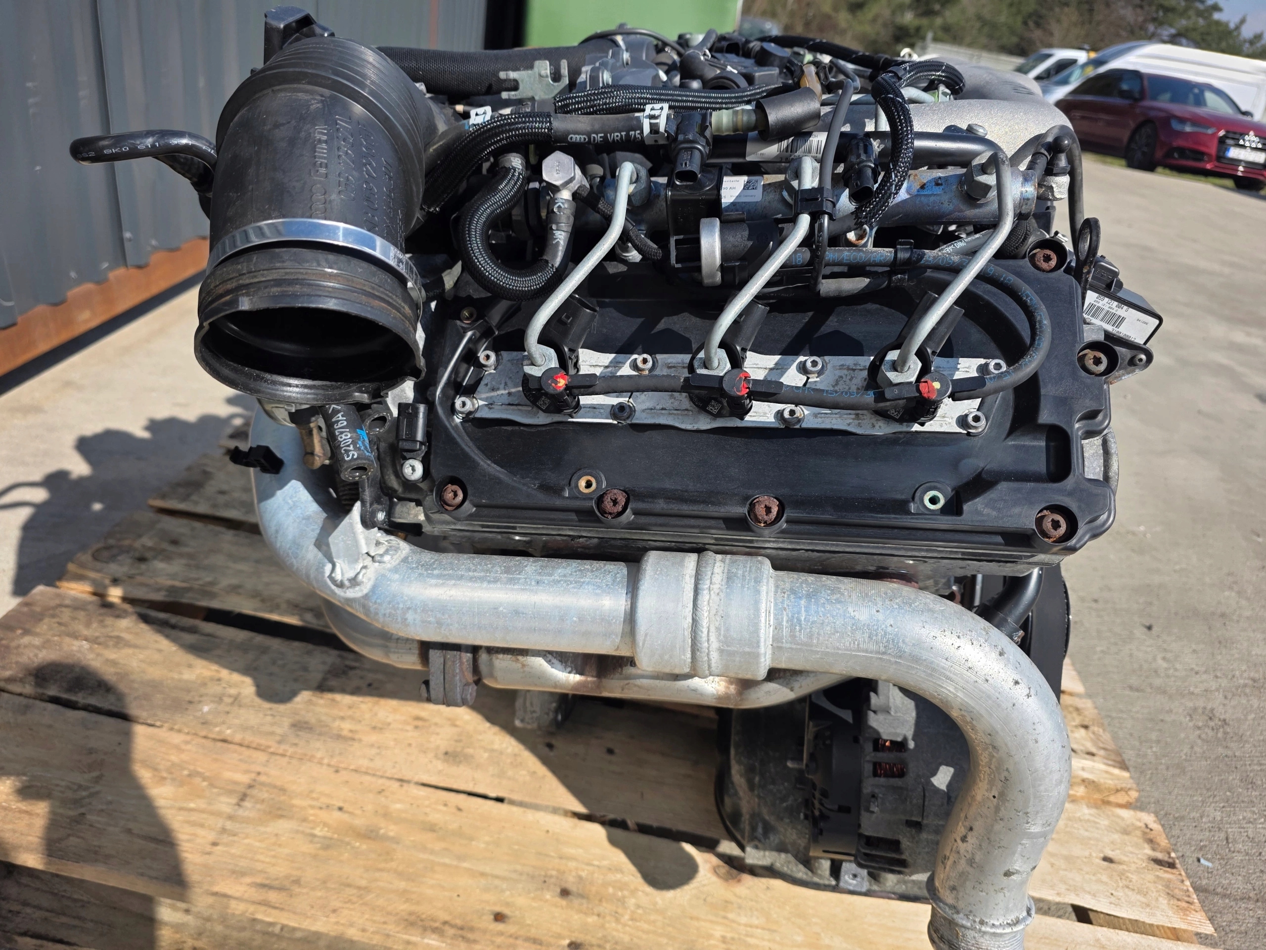 engine AUDI A4 B8 A5 8T Q5 8R 3.0 TDI CCW CCWA complete *4* 124809KM