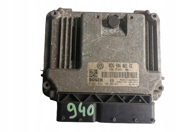 VW TOURAN 1.9TDI 0281013196 03G906021KC Computer E