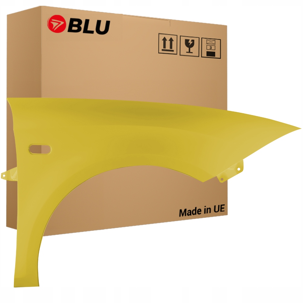 Blu Blatník Seat Leon II 2 1P1 LS1A pravý žlutý 05-12 přední AmarilloCrono