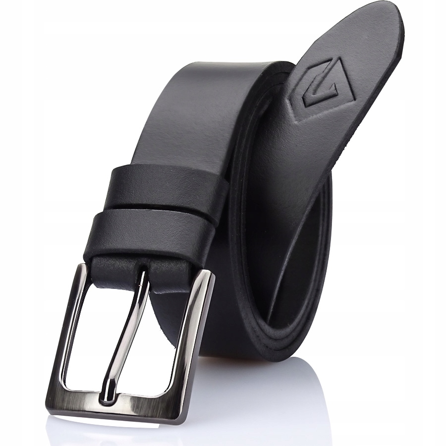 PASEK MĘSKI SKÓRZANY GRACIO DO SPODNI SKÓRA DŁUGOŚĆ PASKA 165 CM PREZENT Marka Gracio