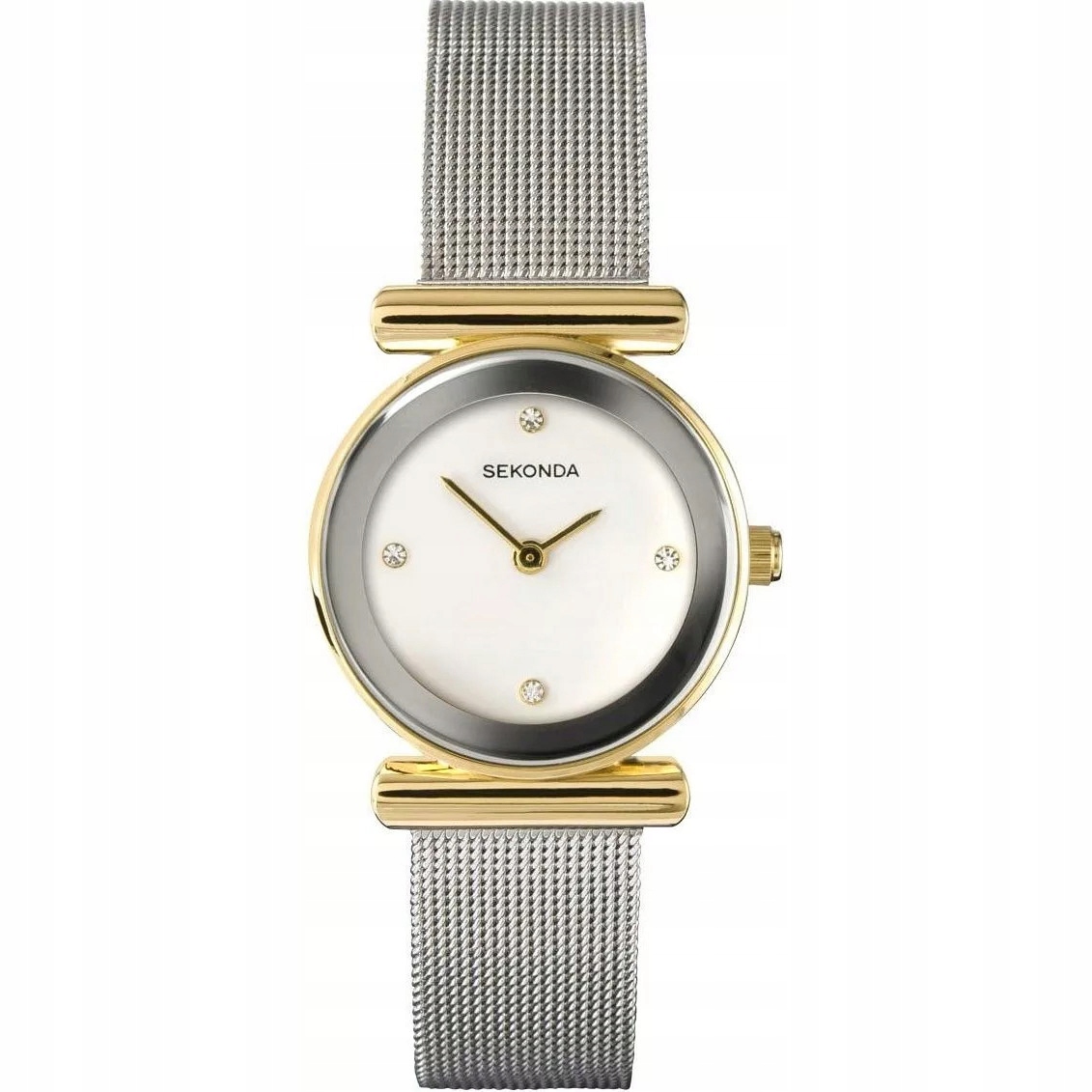 Dámské hodinky Sekonda 4887 Zirkony stříbrné
