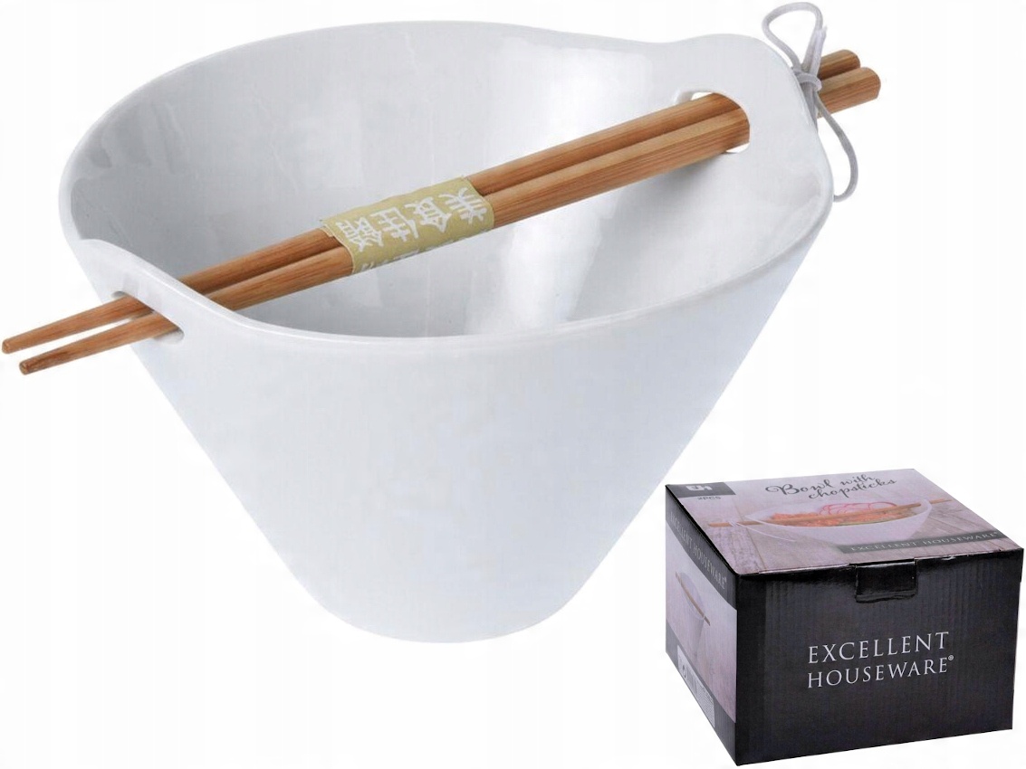 

Miska z pałeczkami na Ramen Zupę do makaronu 550ml