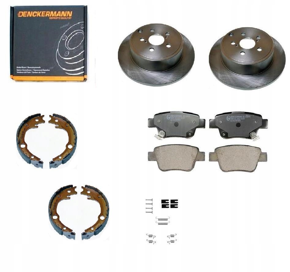 Kotouče Kostky Avensis T25 2.2D4D 03-09 Zadní 280MM