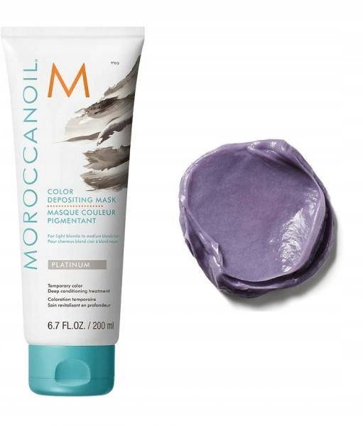 Moroccanoil Color Mask Platinium Barvicí maska na vlasy 200 ml