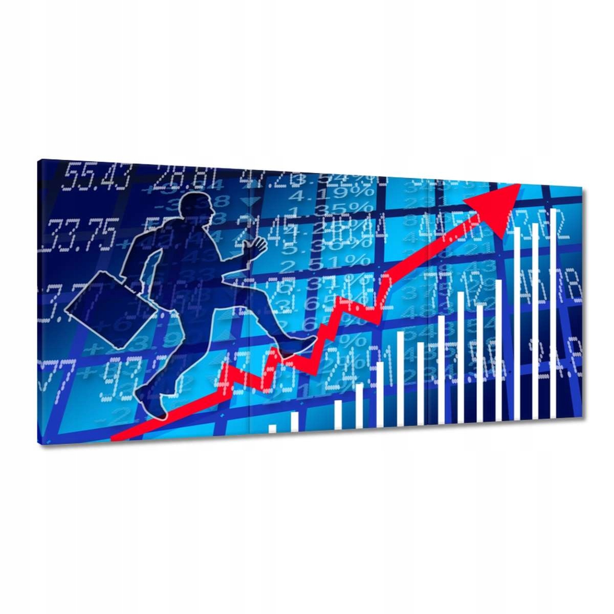 Obrazy 180x90 Hospodársky rast