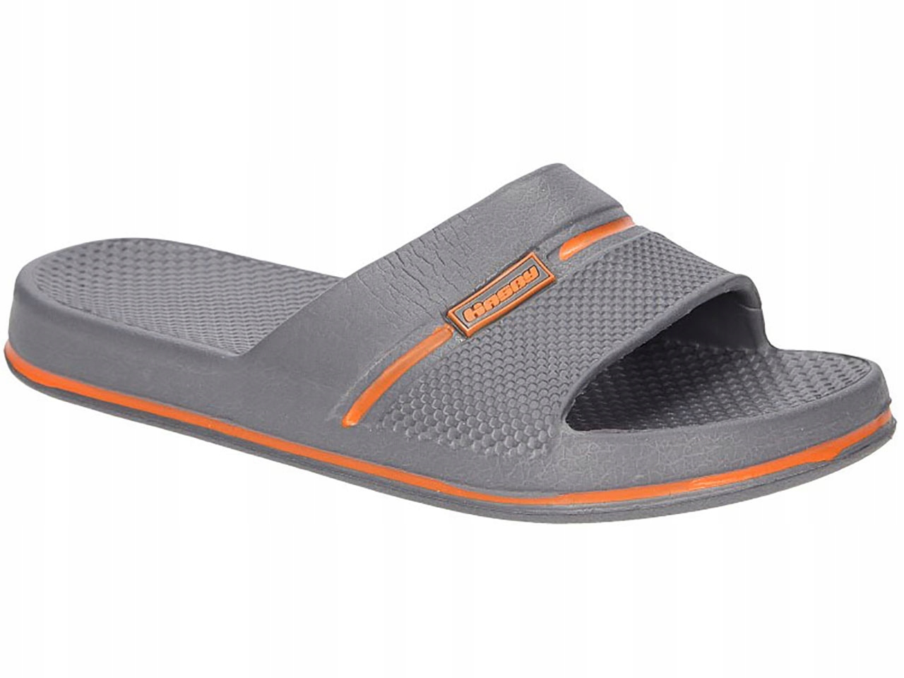 

Dziecięce Szare Klapki Gumowe Hasby K806B r 32