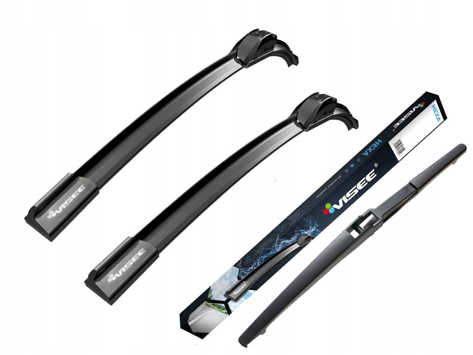 

Wycieraczki Visee Accent Corolla Rio Stonic zestaw