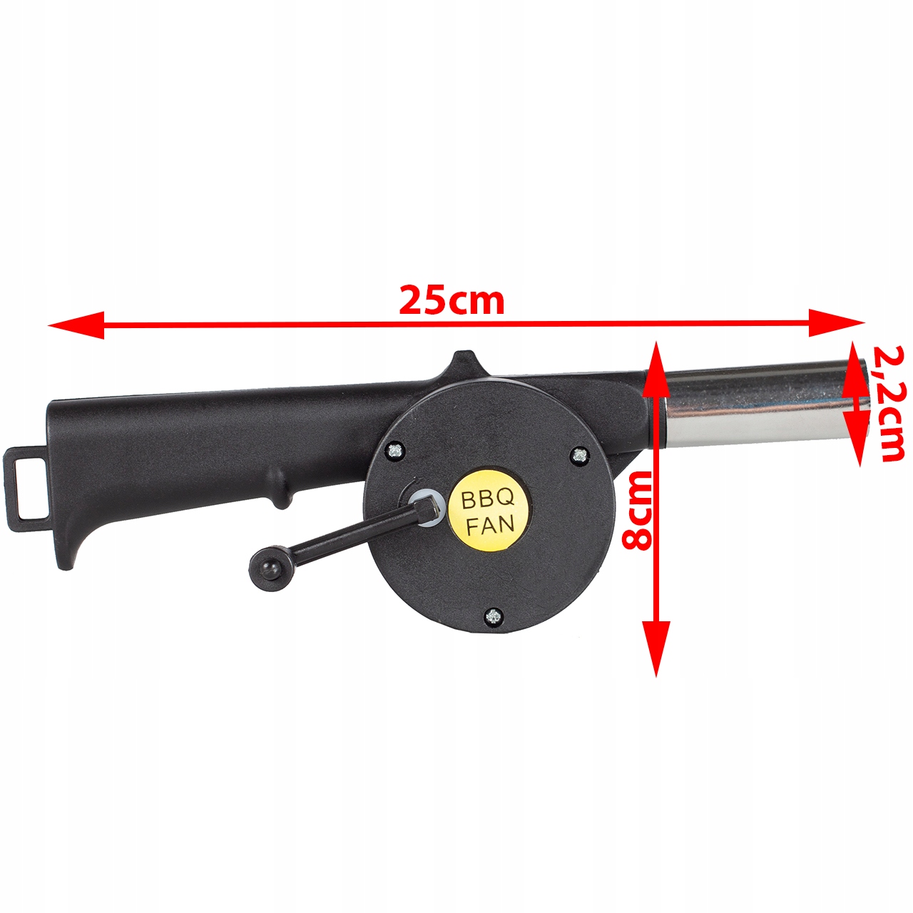 GRILL WĘGLOWY OGRODOWY CHROMOWANY RUSZT ROŻEN PRZENOŚNY REGULOWANY 2 PÓŁKI Głębokość grilla 40.5 cm