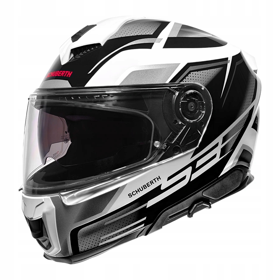 Motocyklová Prilba Schuberth S3 Storm Silver Integrálny Lesk S Blendou, veľkosť S