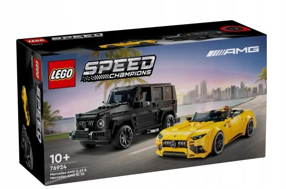 Lego 76924 Speed Champions Mercedes Amg G 63 A Mercedes Amg Sl 63